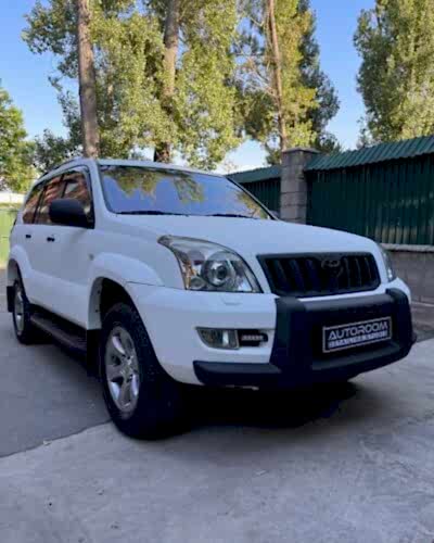 PRADO 120 белый раптор