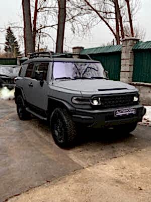 FJ CRUISER RAPTOR серый раптор мелкая текстура Алматы AUTOROOM STUDIO