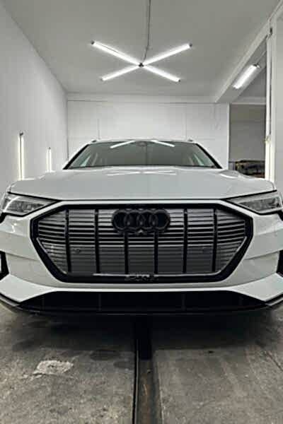 audi e-tron антихром полировка кузова