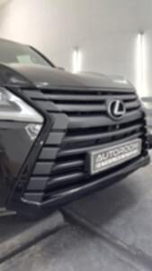 LEXUS LX570 решетка радиатора антихром покраска полировка керамика