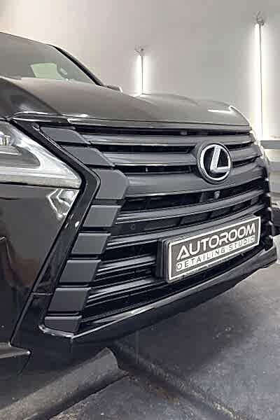 LEXUS LX570 решетка радиатора антихром покраска полировка керамика