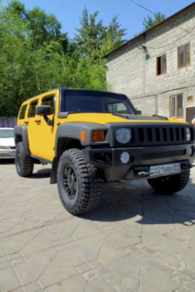 HUMMER H3 покраска в раптор + антихром - AUTOROOM KZ ALMATY DETAILING STUDIO